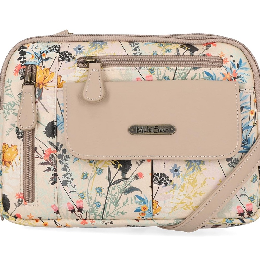 Multisac Floral Print Purse